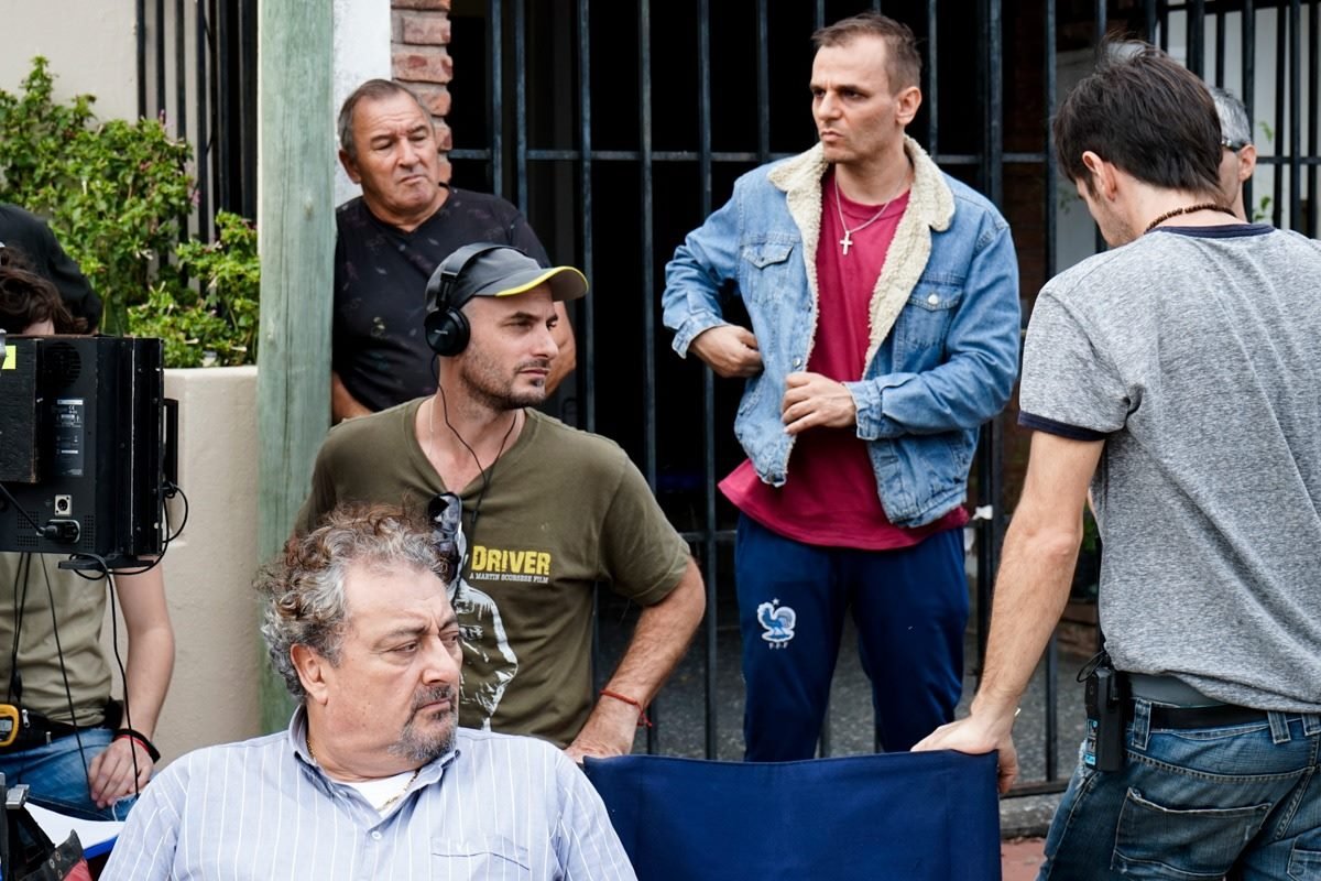 Herzog, en pleno rodaje, con escenarios concordienses. Herzog, en pleno rodaje, con escenarios concordienses.