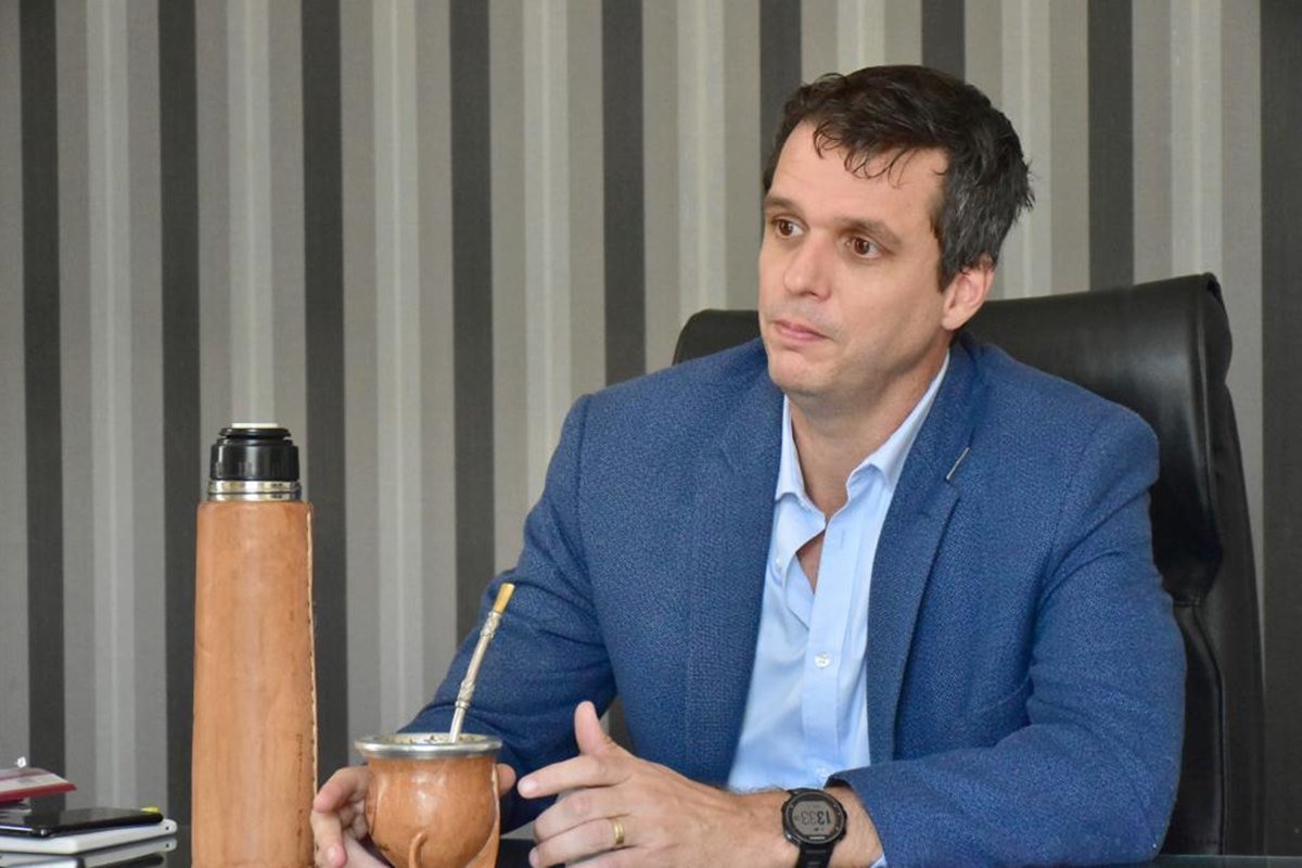 Enrique Cresto, intendente de Concordia Enrique Cresto, intendente de Concordia