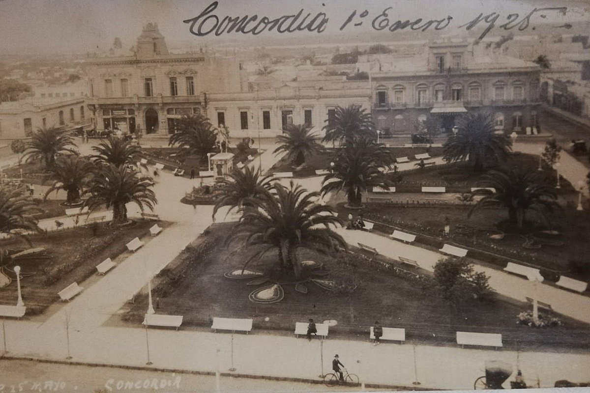 Concordia, 1° de enero de 1925. Concordia, 1° de enero de 1925.