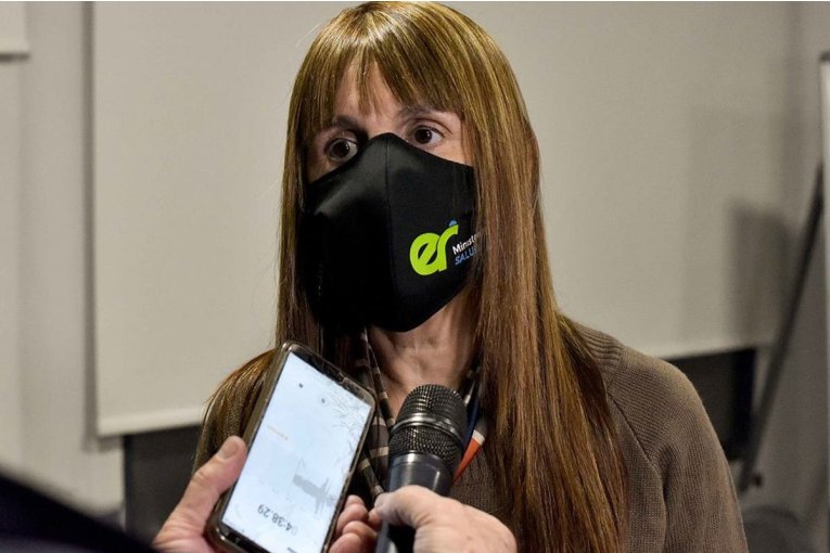 La ministra de Salud confirmó que “el número de casos de Covid viene en ascenso” en Entre Ríos