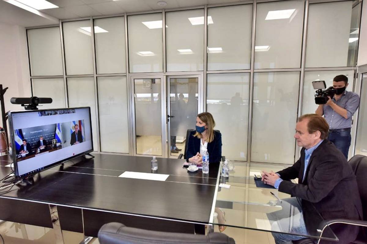 La videoconferencia se realizó durante la tarde de este martes. La videoconferencia se realizó durante la tarde de este martes.
