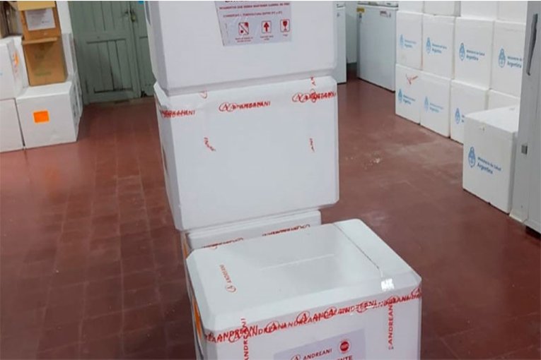 Llegó a Entre Ríos un nuevo envío que incluyó más de 27 mil dosis de vacunas contra el Covid-19
