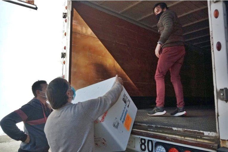 COVID: Entre Ríos recibió este lunes casi 23 mil nuevas dosis de vacunas