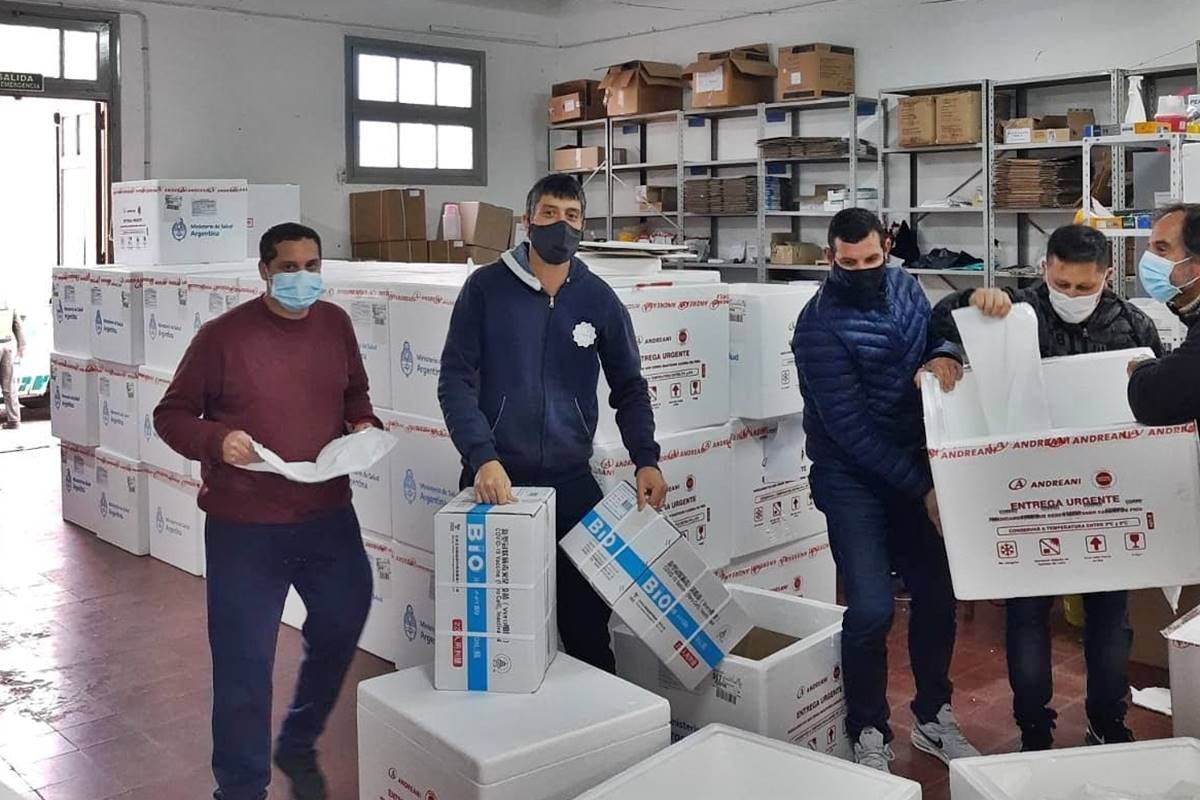 Más vacunas en suelo entrerriano. Más vacunas en suelo entrerriano.