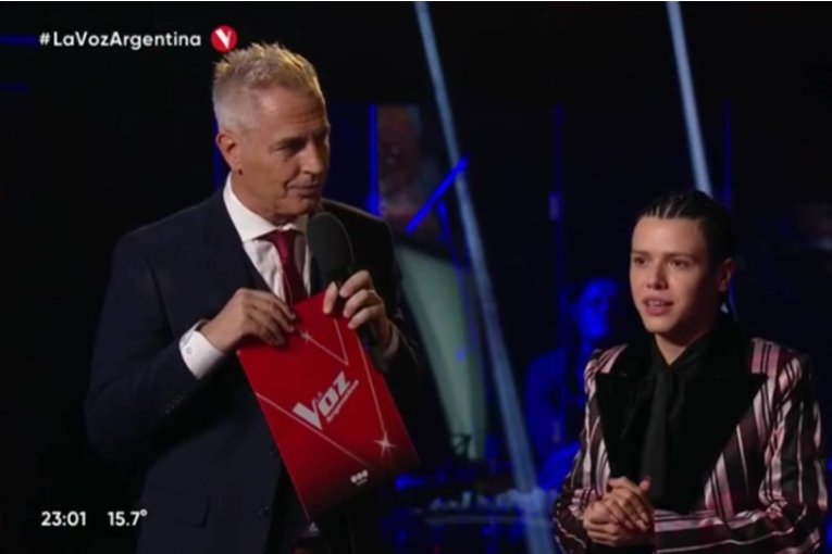 El concordiense Santiago Borda quedó en la puerta de la final de la Voz Argentina