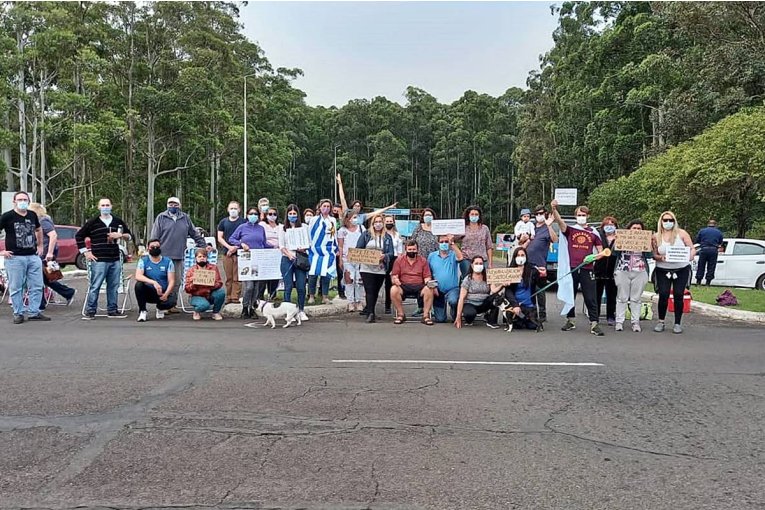 Grupo Puente: En un comunicado oficial se &ldquo;repudia el protocolo&rdquo; con que reabrió Salto Grande