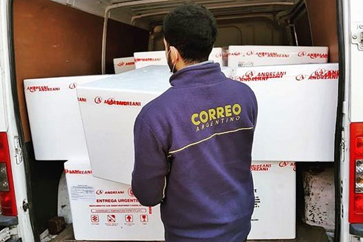 Nueva partida de vacunas en suelo entrerriano. Nueva partida de vacunas en suelo entrerriano.