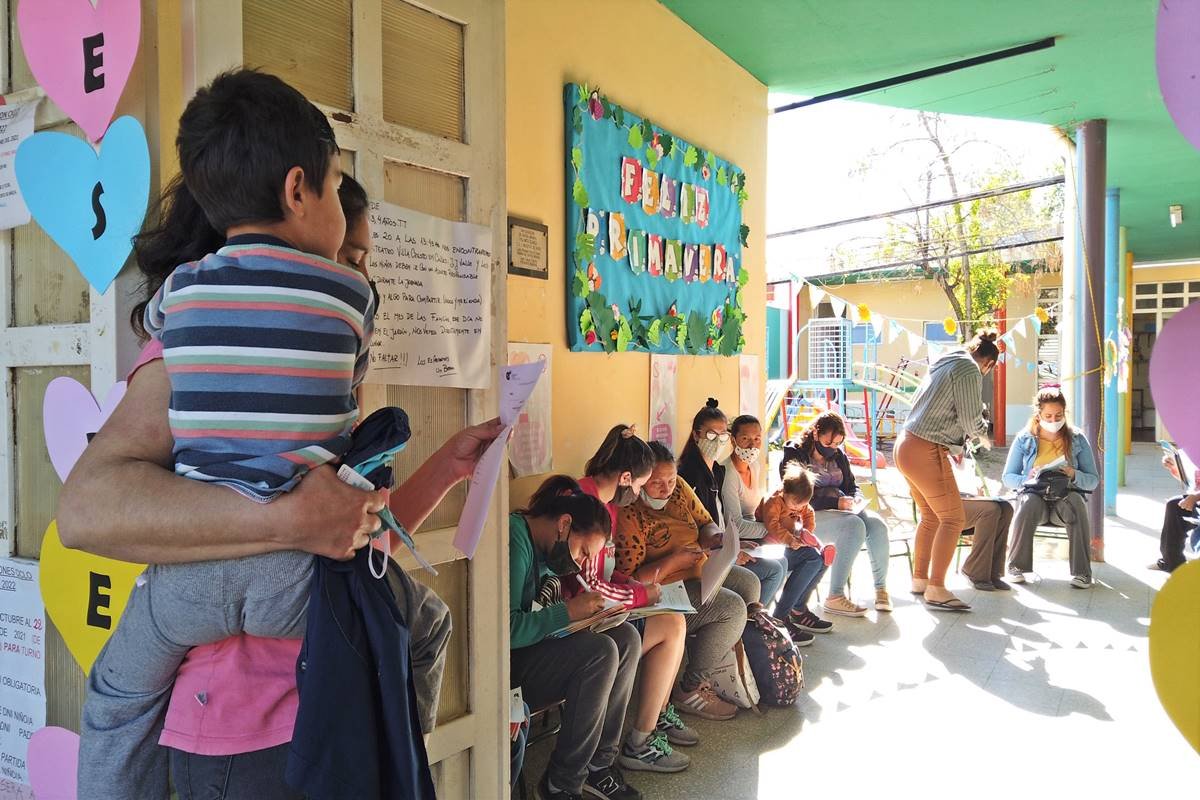 La vacunación pediátrica avanza en Concordia. La vacunación pediátrica avanza en Concordia.