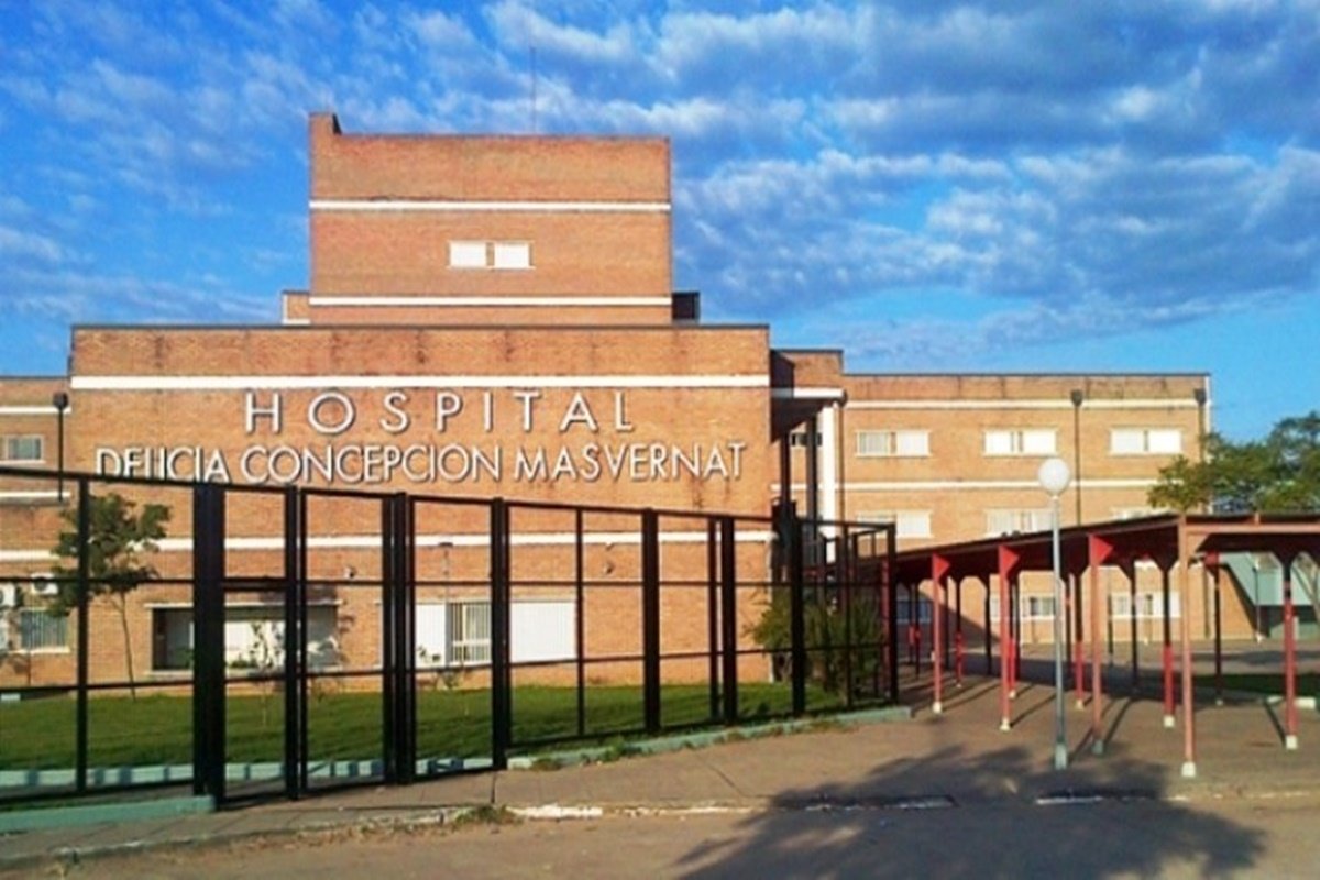 El niño está internado en el hospital Masvernat de Concordia El niño está internado en el hospital Masvernat de Concordia