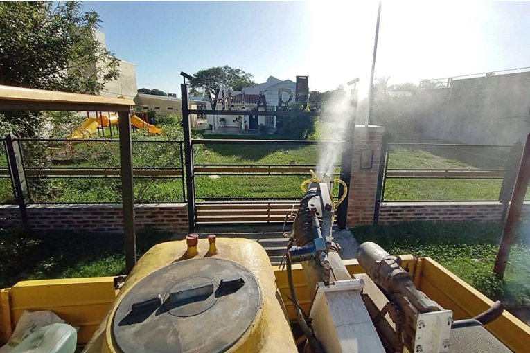 Nuevo cronograma de fumigación para esta semana