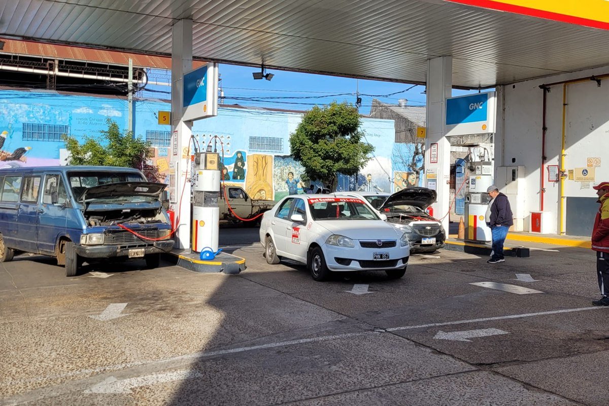 Se volvió a cargar GNC en Concordia Se volvió a cargar GNC en Concordia